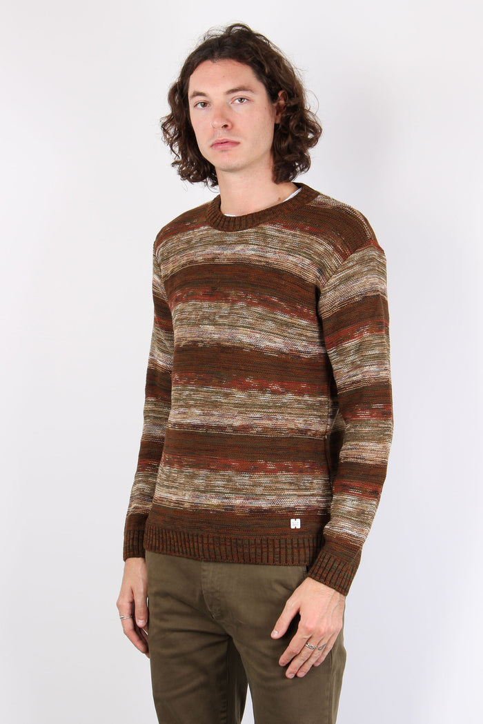 Maglia Melange Riga Tabacco-6