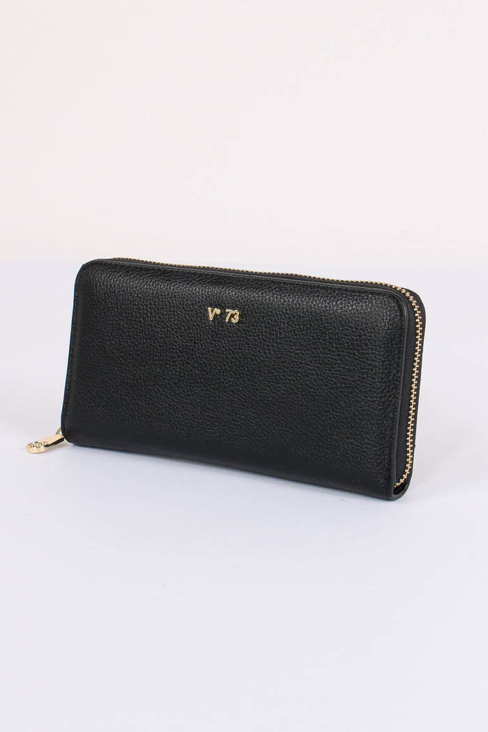Keira Portafoglio Zip Around Nero-2