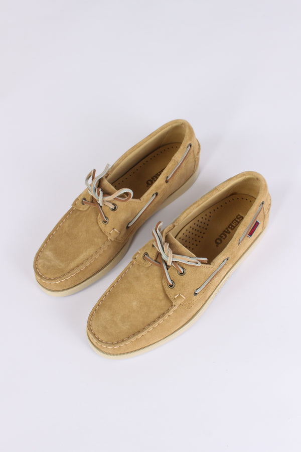 Mocassino Impunture Camoscio Beige Pant-2