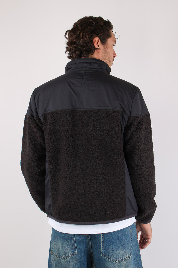 Giubbotto Collo In Piedi Black Pure-5