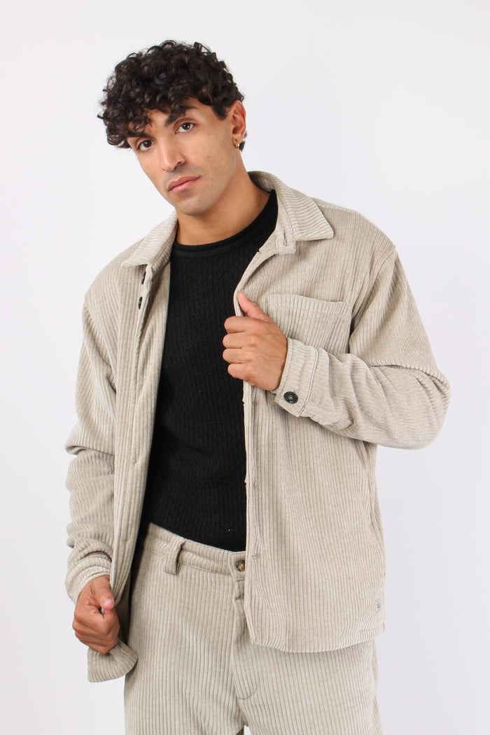 Giacca Veluto Tasca Deserto-2