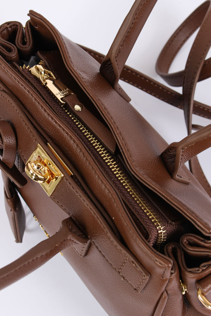 Mini Tracolla Clip Moka-6