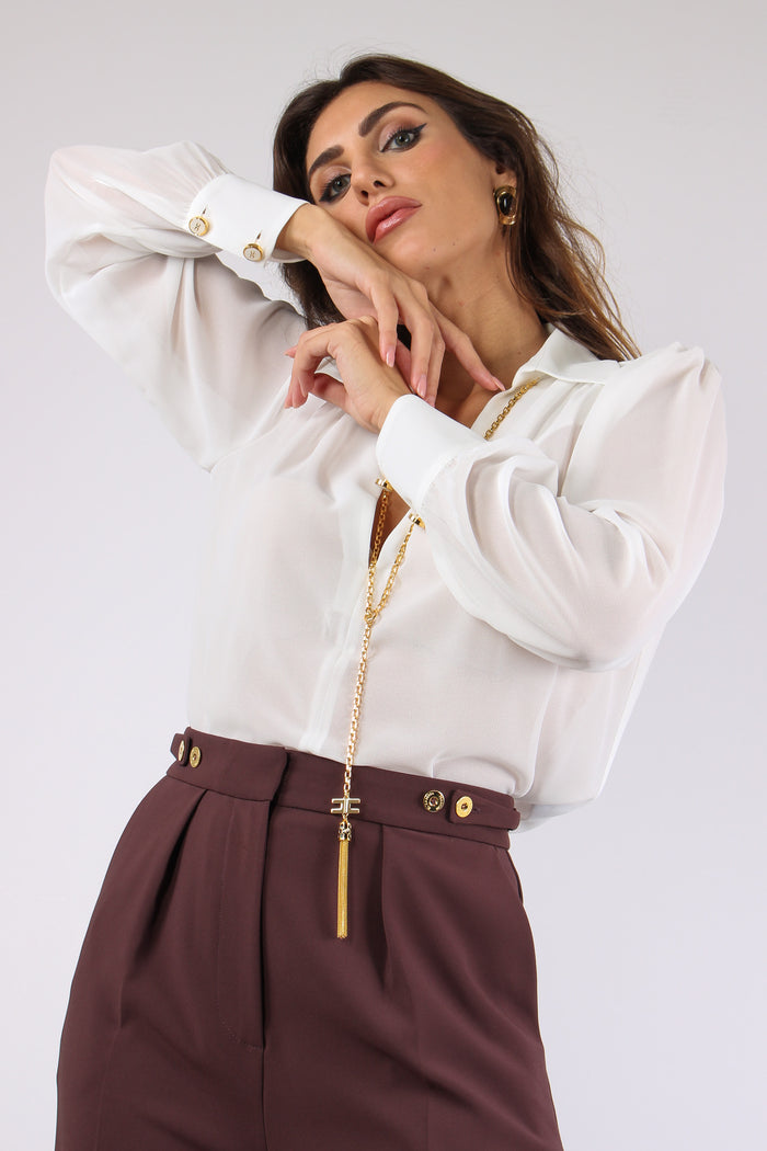 Camicia Collana Avorio-3