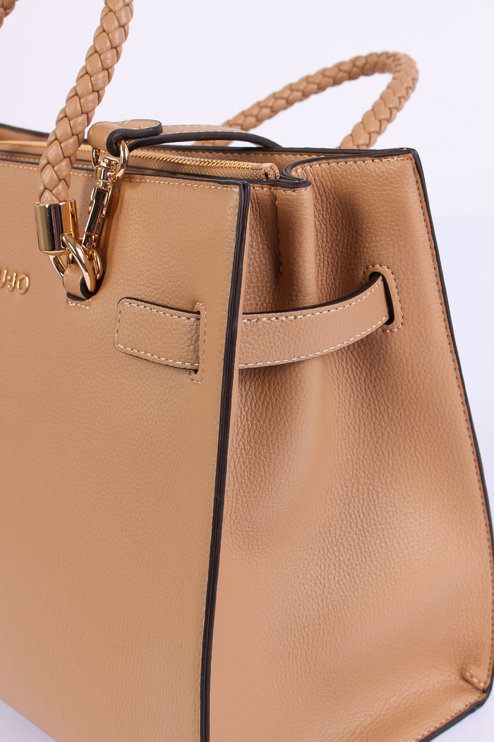 Shopping Rigida Maxi Cammello-7