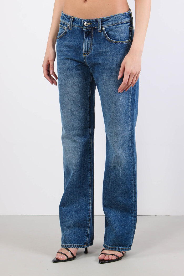 Denim Boyfriend Denim Medio-5