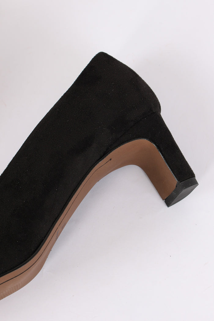 Decollete Tacco Banana Nero-5
