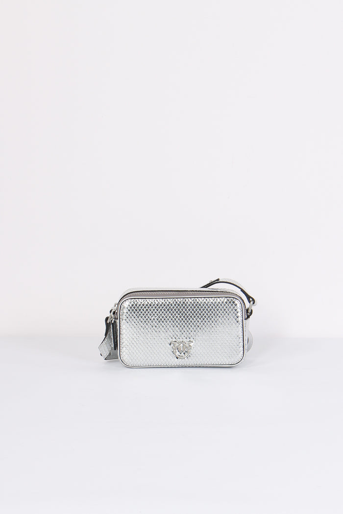 Camera Case Pelle Laminata Argento/brushed Silver