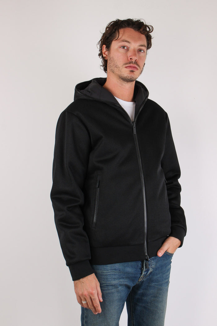 Bomber Cappuccio Black-3