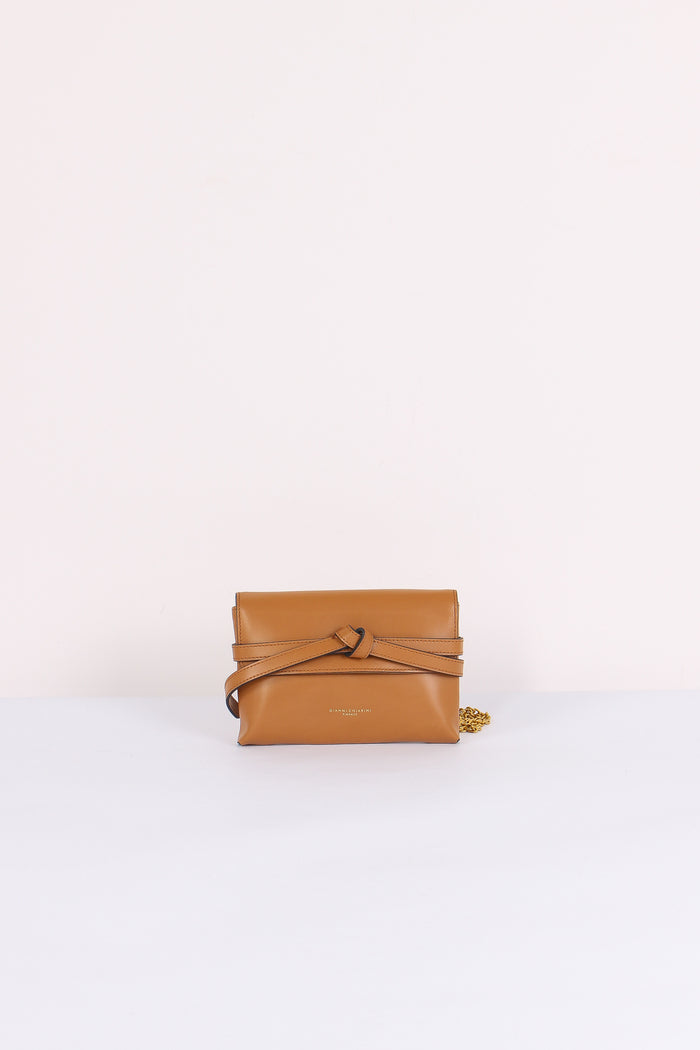 Belty Pochette Mini Fibbia Cuoio