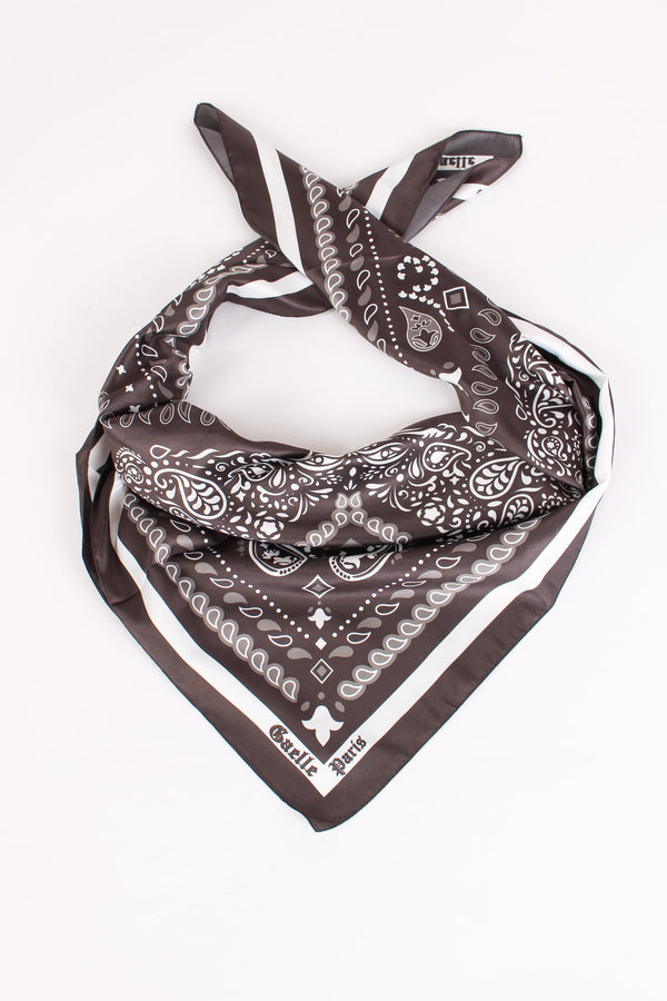 Foulard Bandana Nero-2