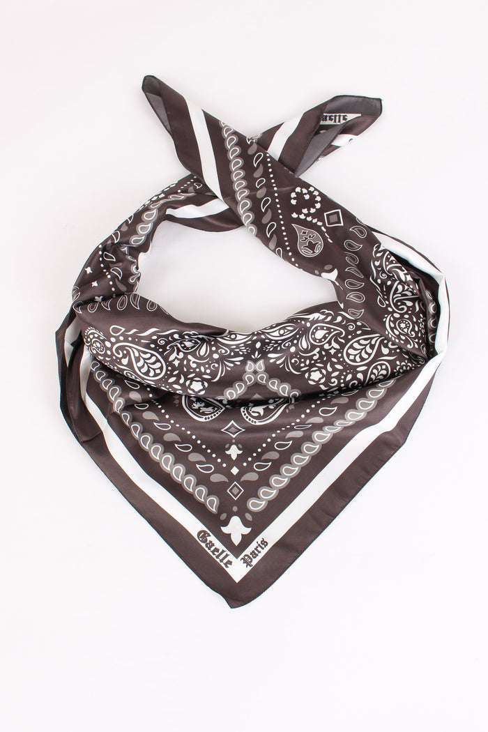 Foulard Bandana Nero-2