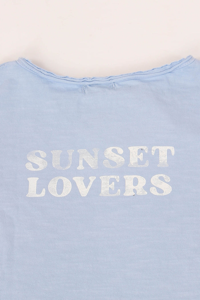 T-shirt Sunset Placid Blue-6