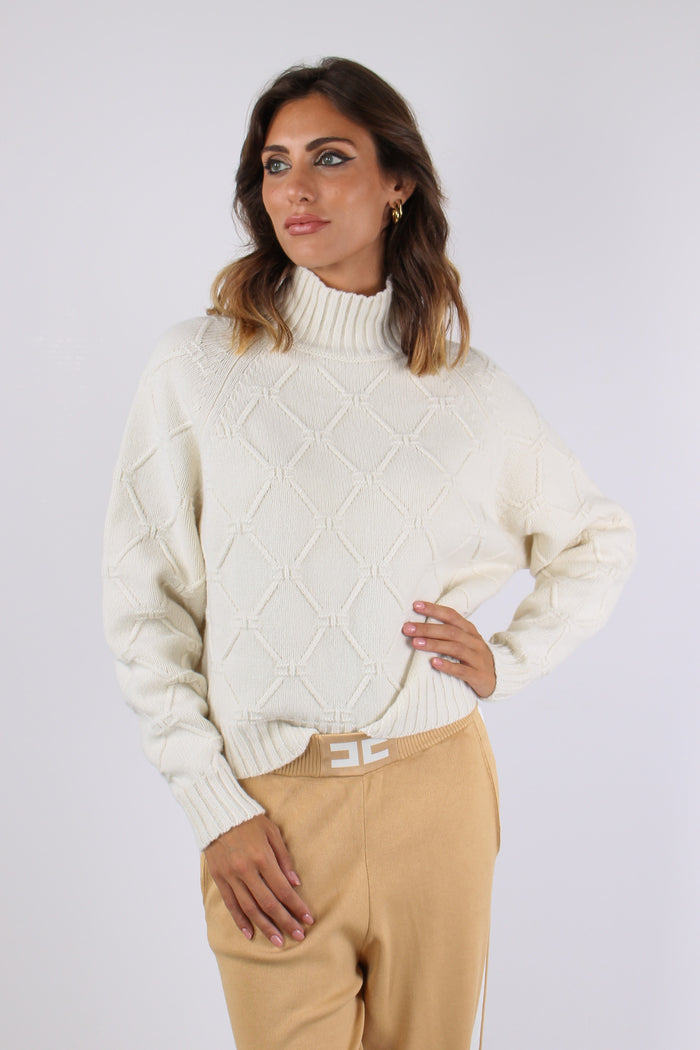 Maglia Tricot Logo Milk-2