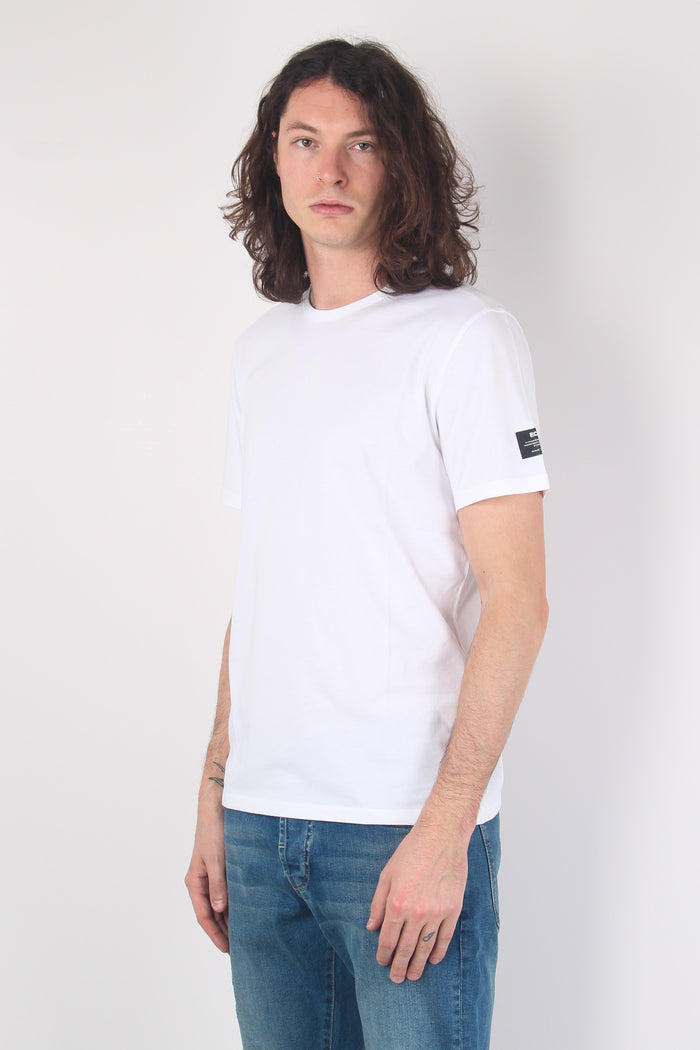 Ventalf T-shirt Logo Manica White-6