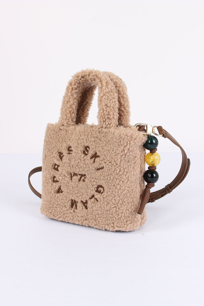 Ski Glam Mini Shopping Teddy Nocciola-4
