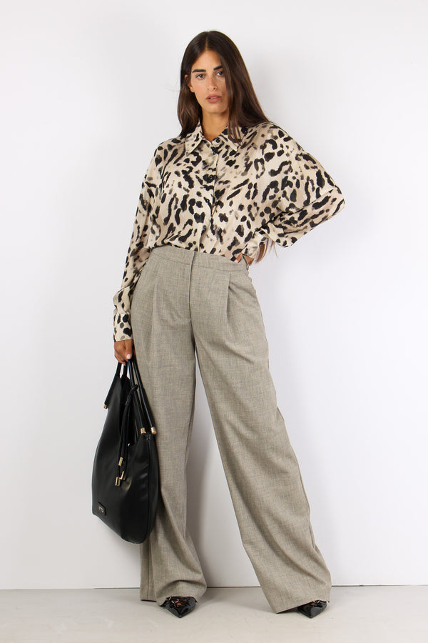 Pantalone Flanella Pences Vanilla