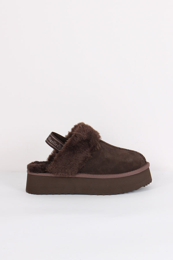 Eskimo Boots Elastico Logo Marrone