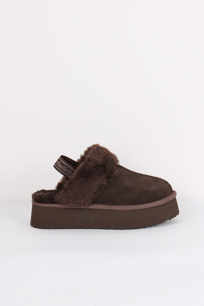 Eskimo Boots Elastico Logo Marrone