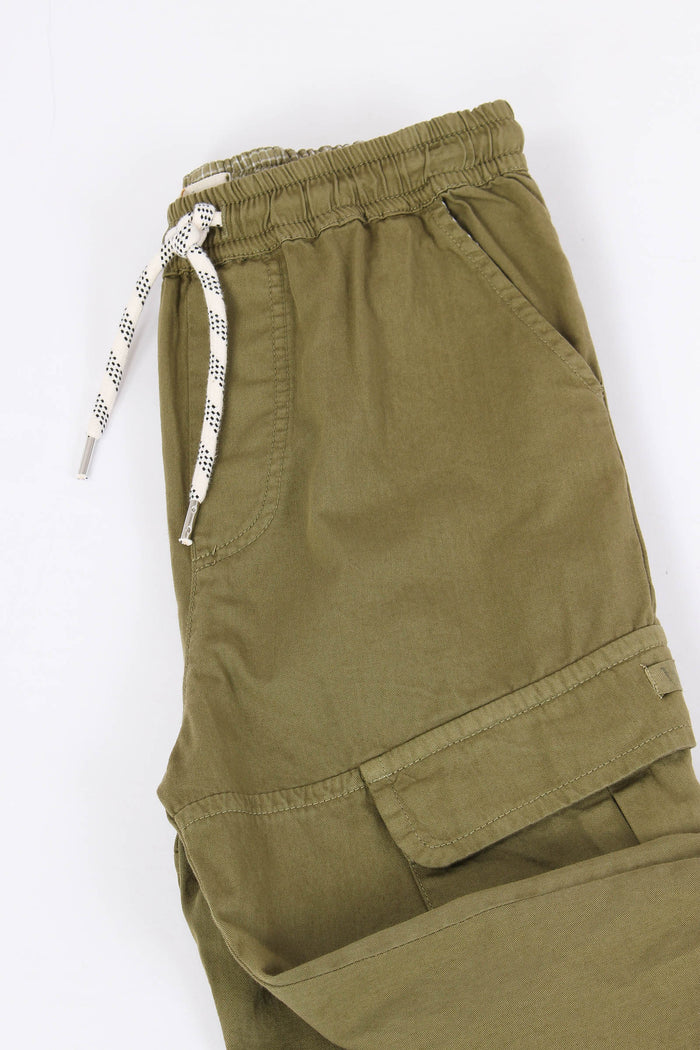 Pantalone Cargo Kaki-5