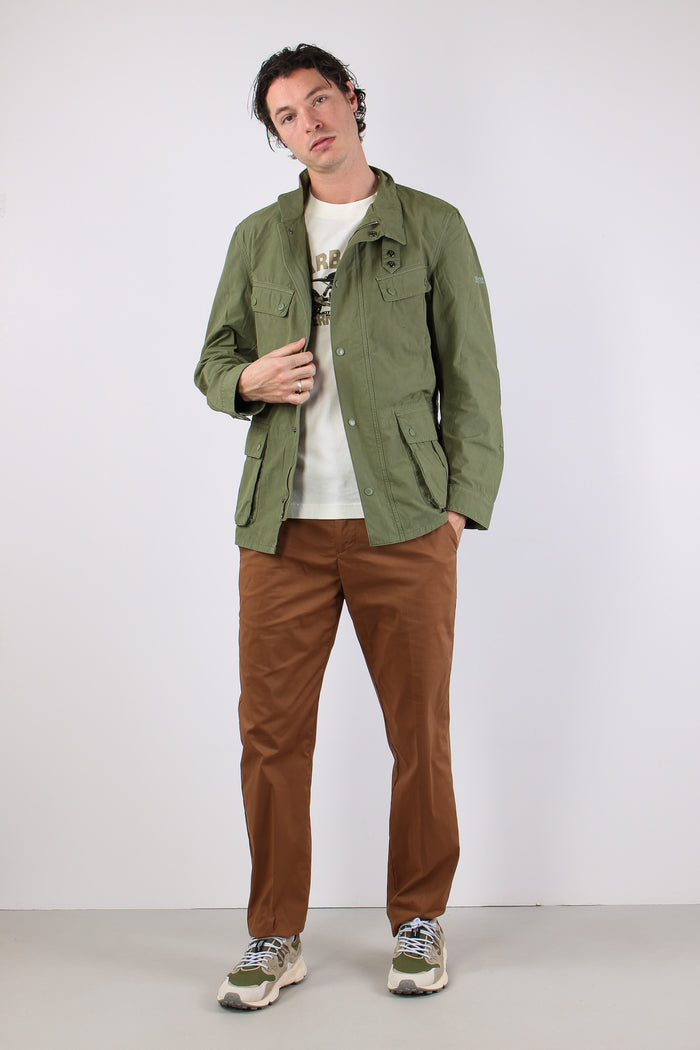 Field Jacket Tasche Burnt Olive-7