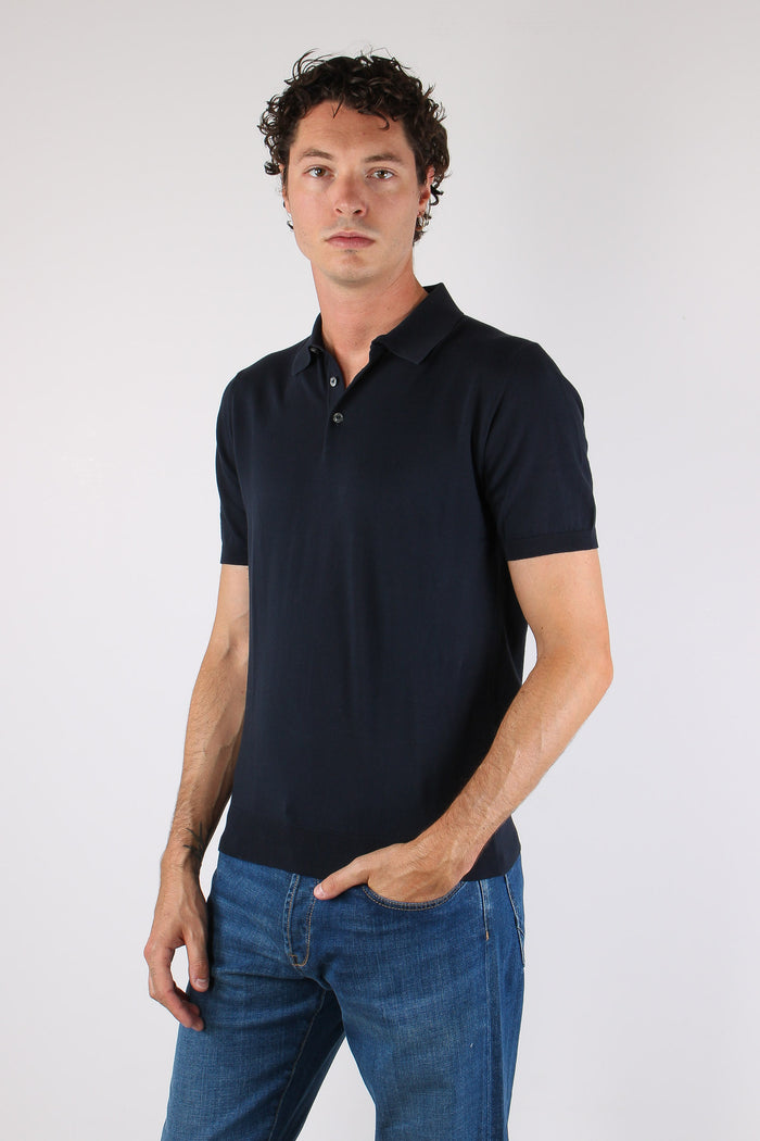 Polo M/m 100% Cotone Midnight-3