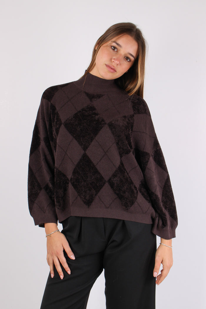 Collo Alto Rombi Ciniglia Inta Moro-6