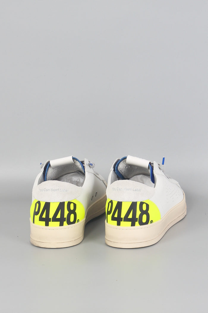 Jack C Sneaker Fluo White/neon-3