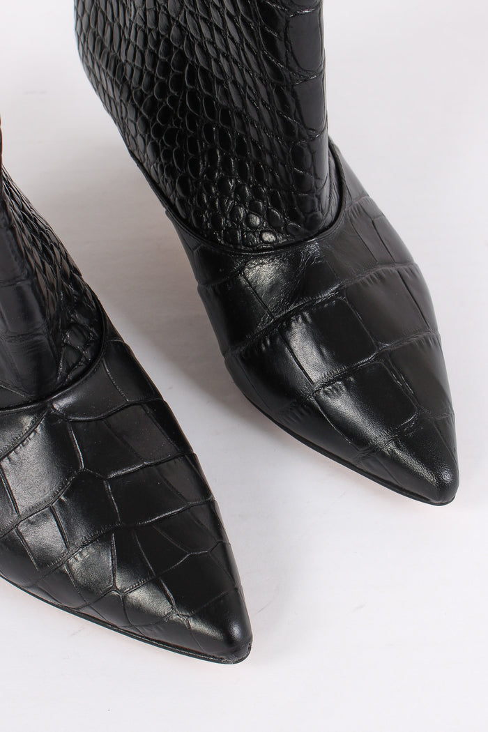 Tronchetto Stampa Cocco Nero-8