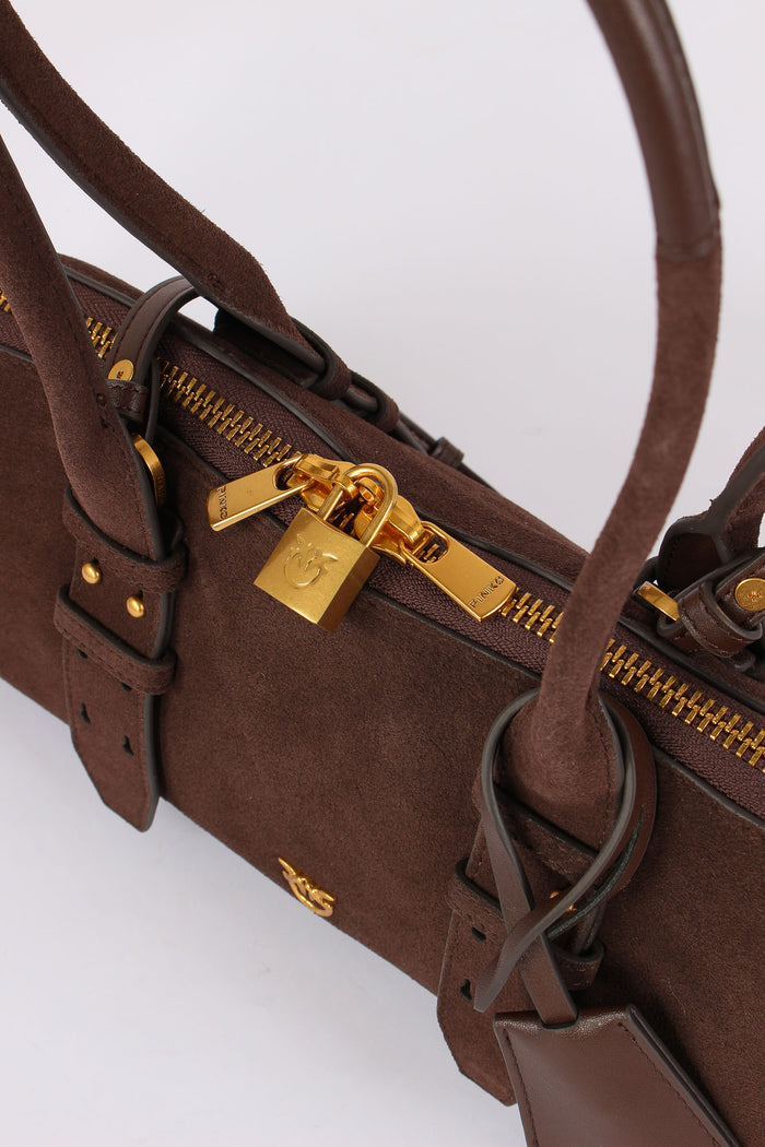 Bowling Big Bag Suede Marrone/castano-7
