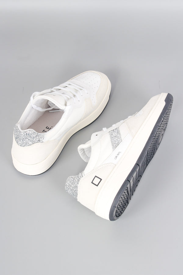 Sneaker Nylon Court 2.0 White/glitter-2