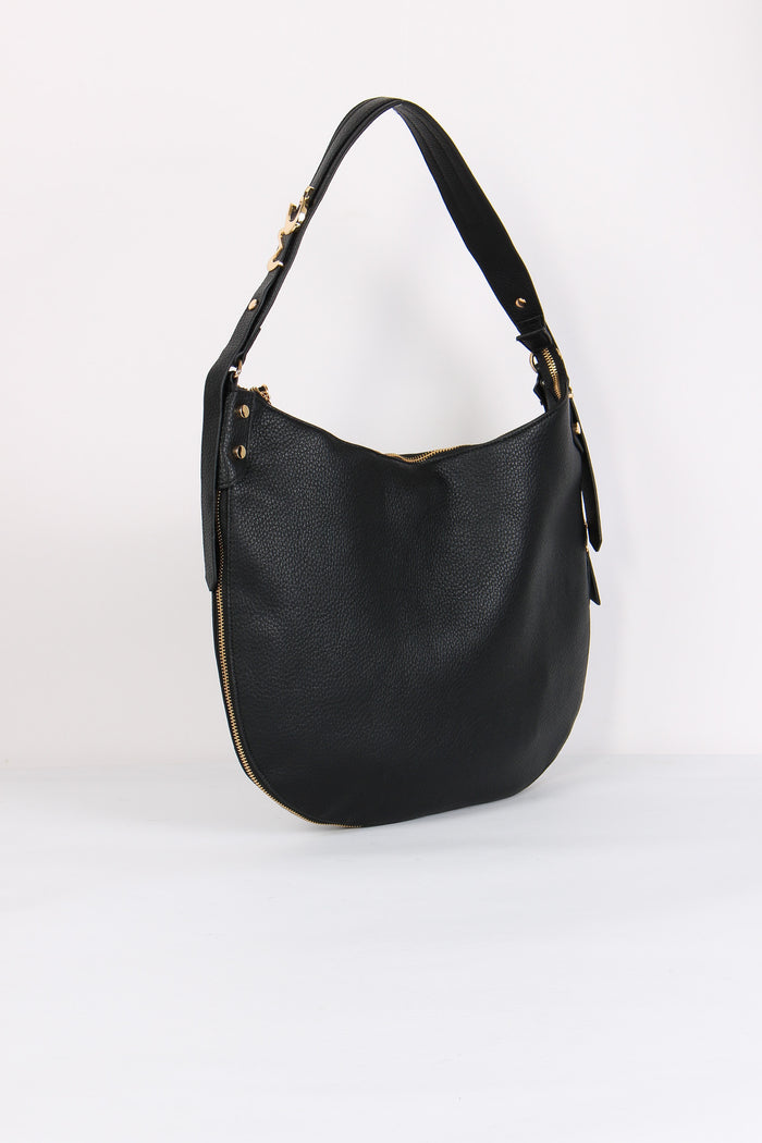 Mezzaluna Saffiano Nero-5