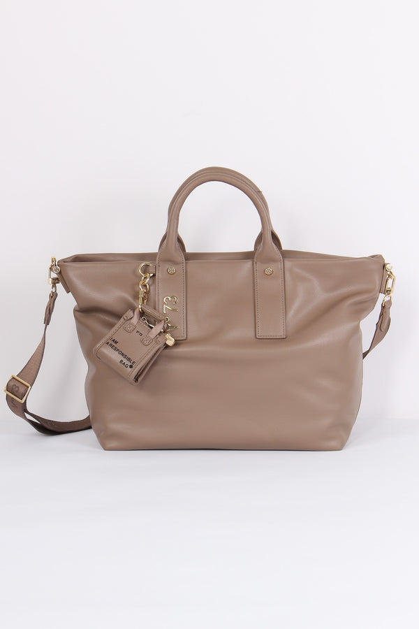 Matilda Shopping Charm Borsett Taupe