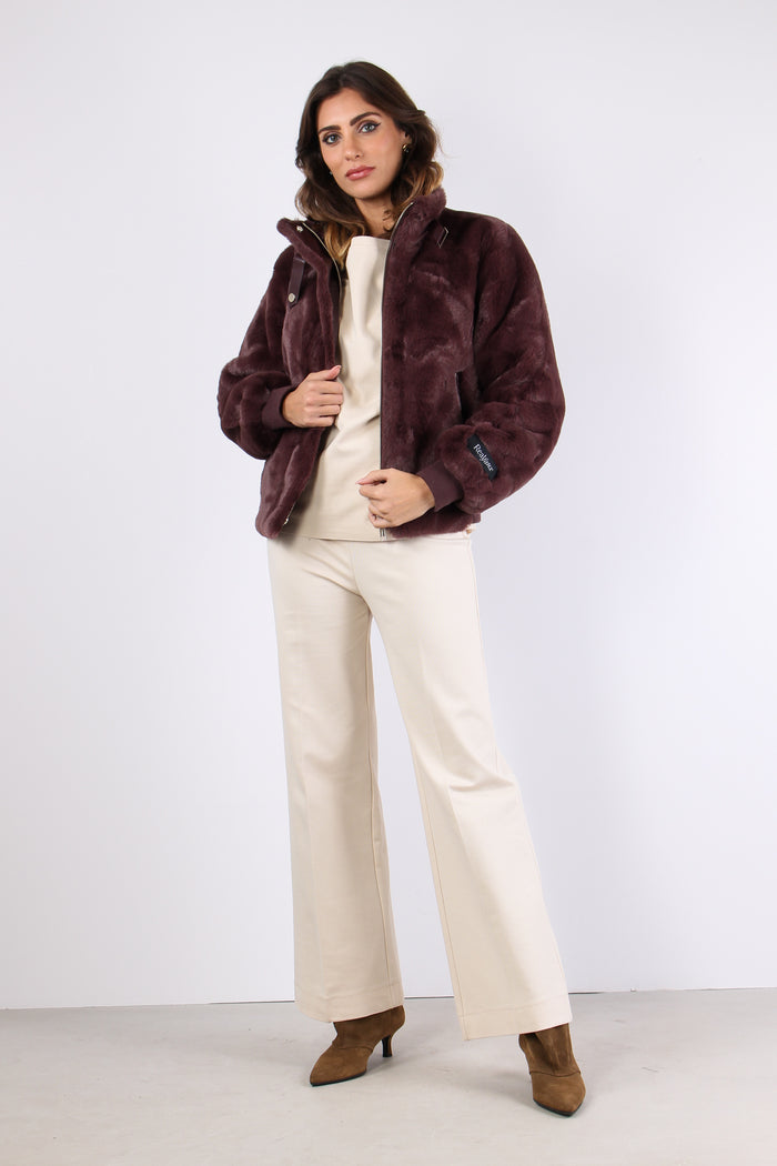 Bomber Gancio Collo Chocolate Bean-5