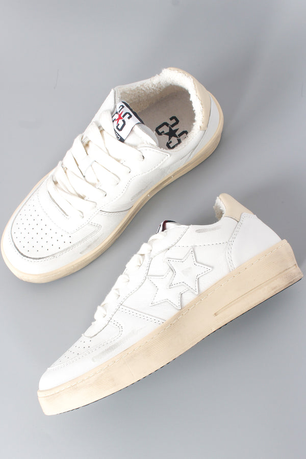Sneaker Padel Star Bianco/beige-2