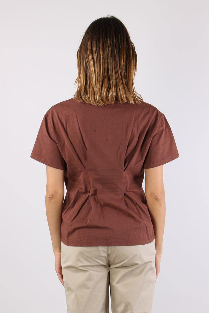 T-shirt Clessidra Riprese Malva-4