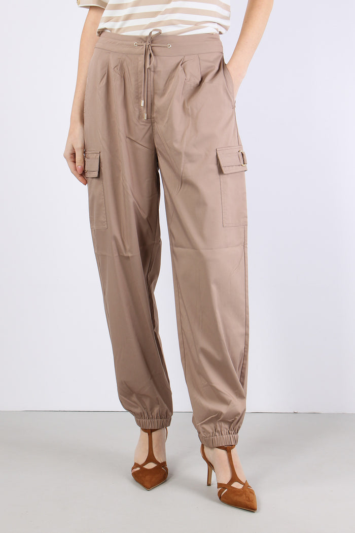 Pantalone Cargo Almond-2