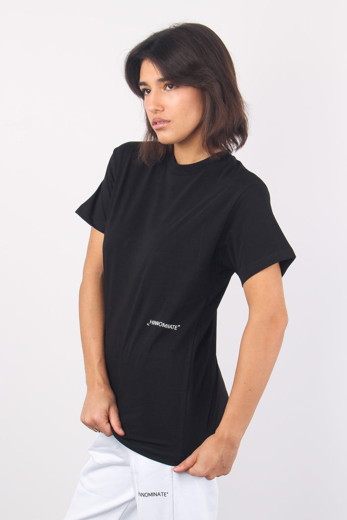 T-shirt Manica Corta Cotone Nero-2