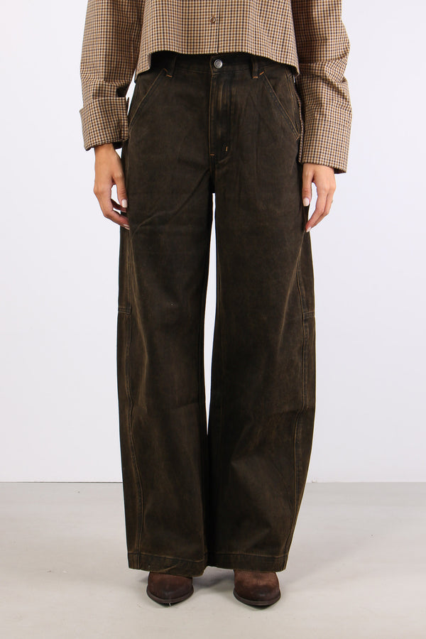 Pantalone Baloon Slavato Moro-2
