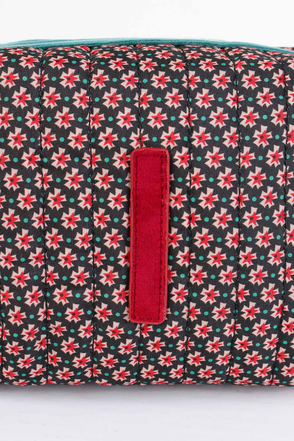 Pochette Patch Lettera I Nero/ottanio-2