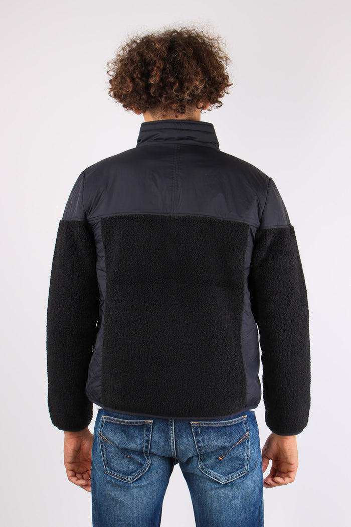 Giubbotto Collo In Piedi Black Pure-3