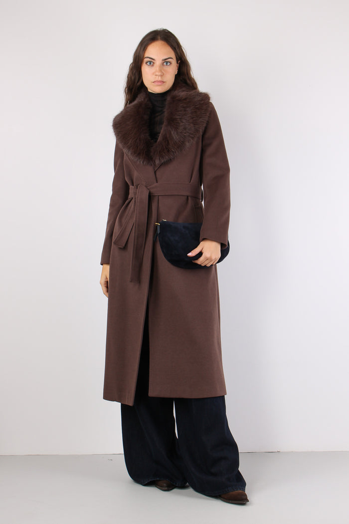 Annapur_bis Cappotto Cintura Pelo Mustang