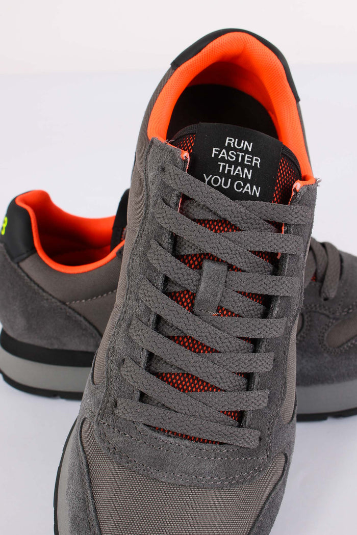 Sneakers Tom Fluo Grigio-4
