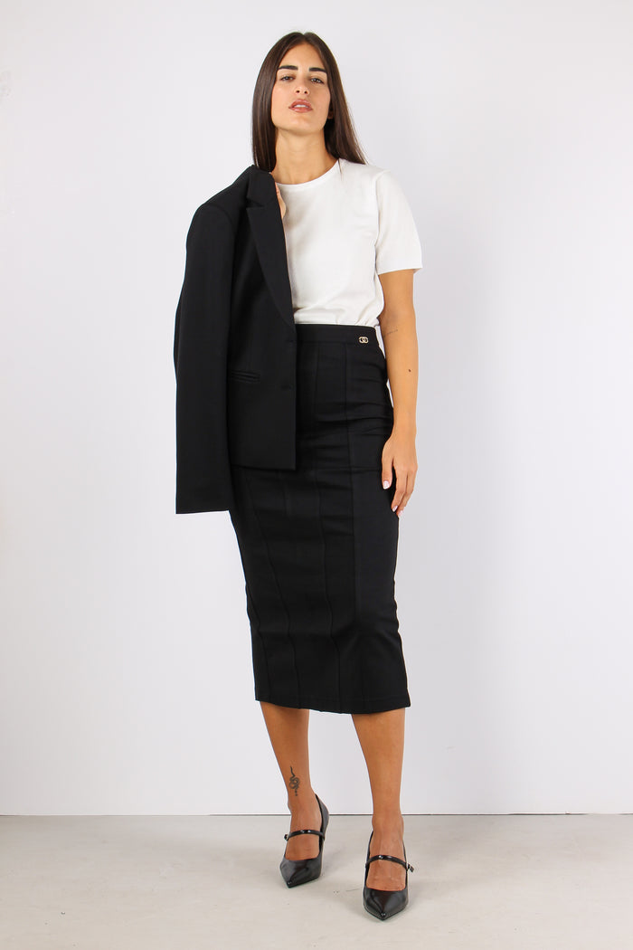 Longuette Punto Milano Nero-5