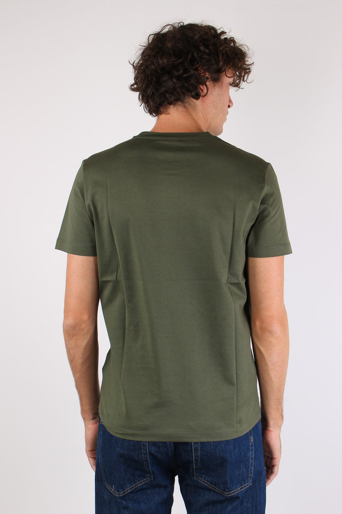 T-shirt Cotone Fiammato Bosco-5