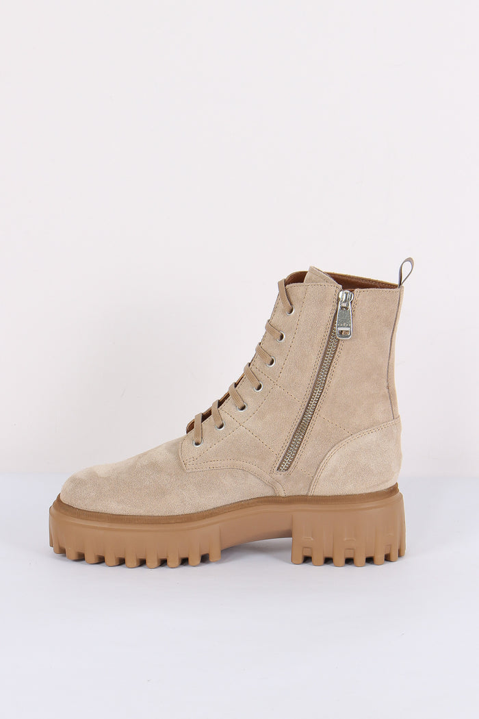 Tronchetto H700 Suede Cammello-7