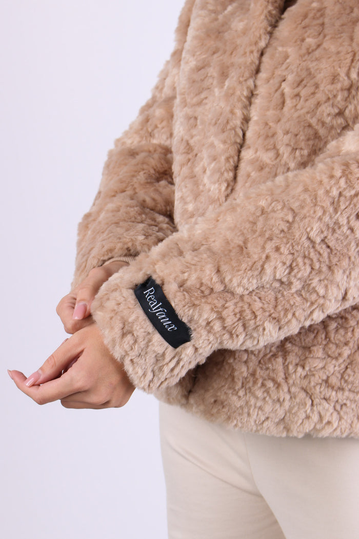 Giubbotto Corto Astrakan Oat-7