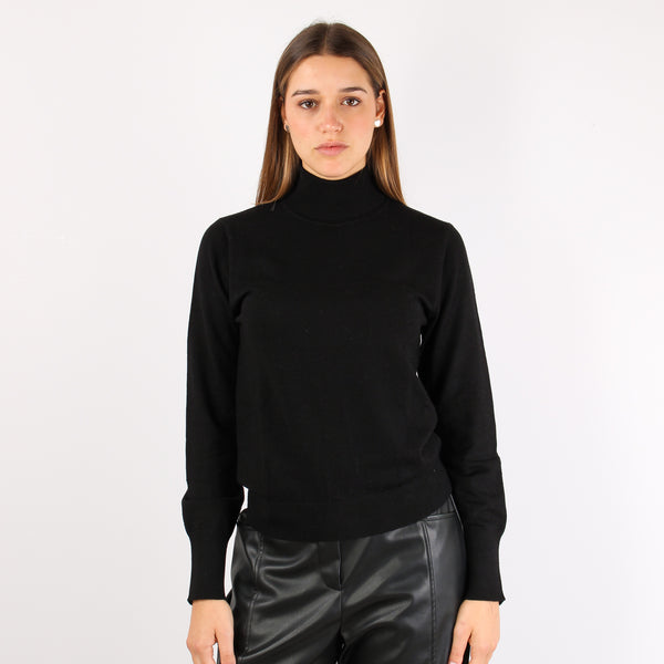 Lupetto Viscosa Nero-2