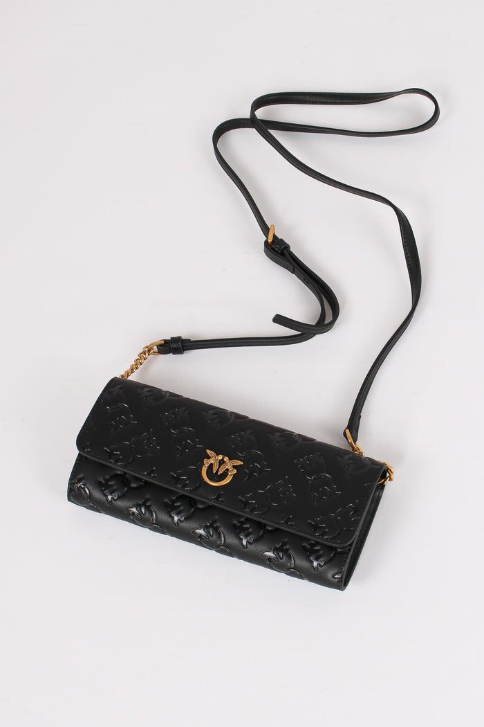 Mini Bag Portacarte Nero/antique Gold-6