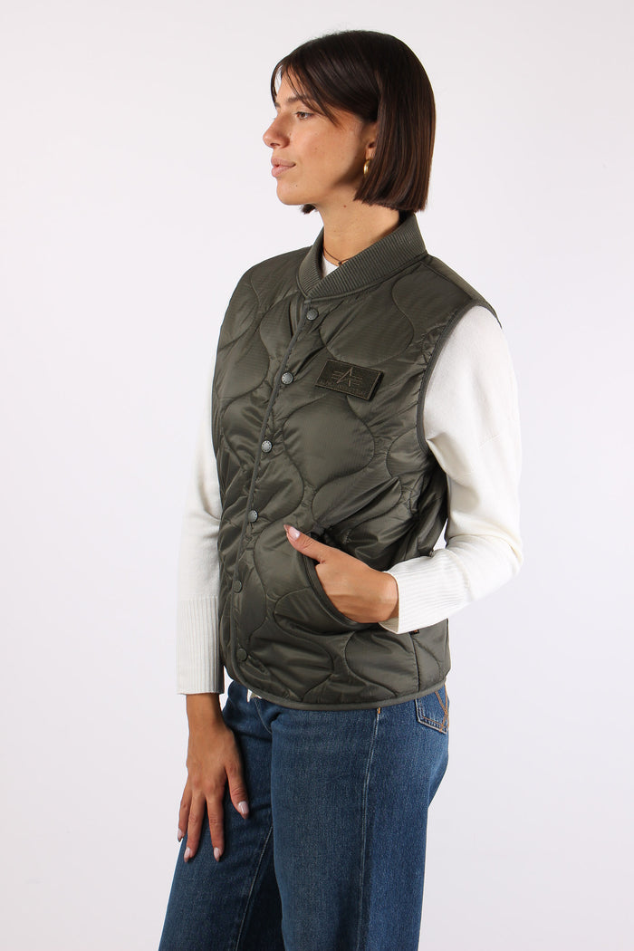Vest Nylon Dark Olive-5