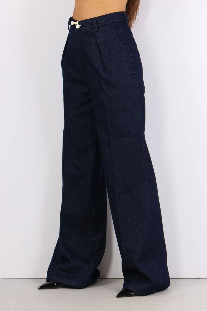 Alain_20 Denim Palazzo Lurex Blu Denim-6